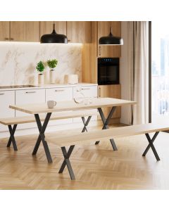 Ben X Small Møbelben - Svart - 360 x 430 mm