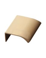 Edge Straight Profilhåndtak - Børstet Messing - Furnipart