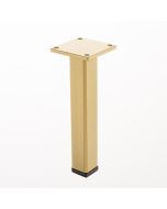 Bosse Straight C Møbelben - Messing - 120 mm