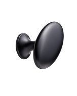 Oval Simple Knott - Matt Svart