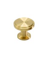 Uno Knott - Børstet Ubehandlet Messing - 30 mm
